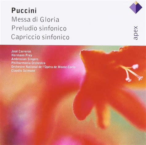 PUCCINI G Messa Di Gloria Amazon Music