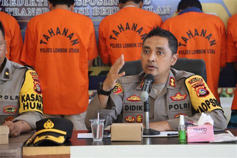 Polres Lombok Utara Gelar Rilis Capaian Kinerja Kesatuan Akhir Tahun