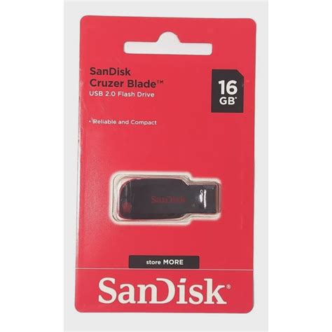 Pen Drive Gb Sandisk Cruzer Blade Original Submarino