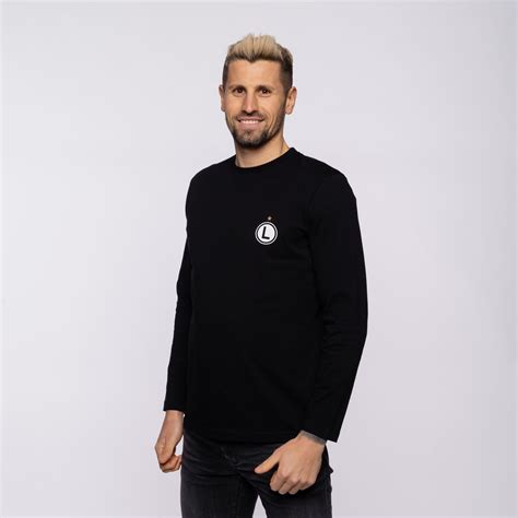 Czarny Longsleeve Elka Legia Warszawa Fanstore