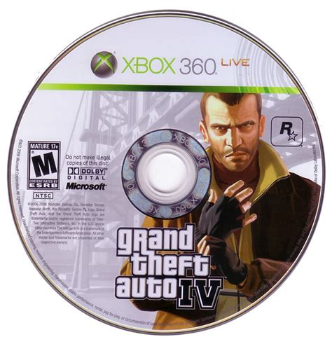 Grand Theft Auto IV Cover Or Packaging Material MobyGames