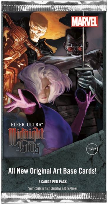 Marvel Upper Deck Marvel Fleer Ultra Midnight Sons Hobby P B