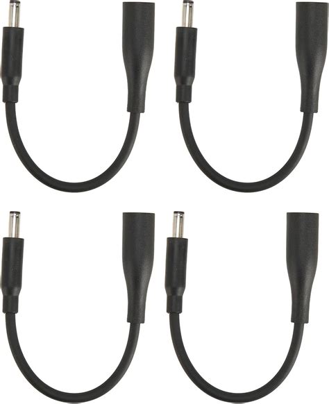 4pcs Tip Laptop Power Adapter Cable DC 7 4x5 0mm To 4 5x3 0mm Power