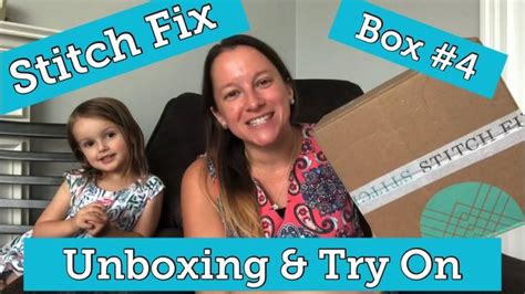 Stitch Fix Unboxing Try On Review Did I Keep All Box Mystery