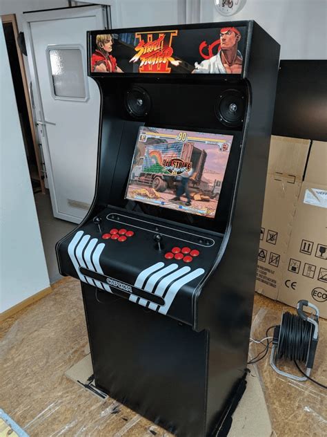 My custom Street Fighter 3 arcade cabinet : r/raspberry_pi