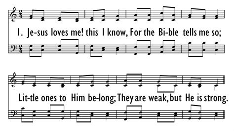 Jesus Loves Me Digital Songs And Hymns