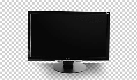 La computadora lcd con retroiluminación LED monitorea el televisor de