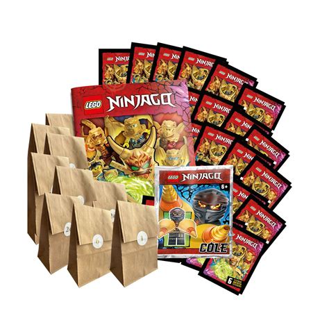 LEGO Ninjago Crystalized Sammelsticker Adventskalender 2023 24 Üb