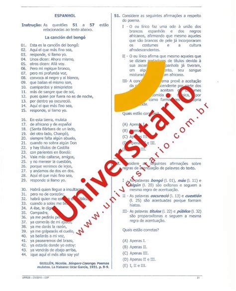 PDF Prova de Língua Espanhola Vestibular UFRGS 2015passenaufrgs