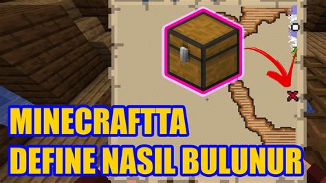 DEFİNE NASIL BULUNUR HARİTA NASIL OKUNUR Minecraft Howtos YouTube