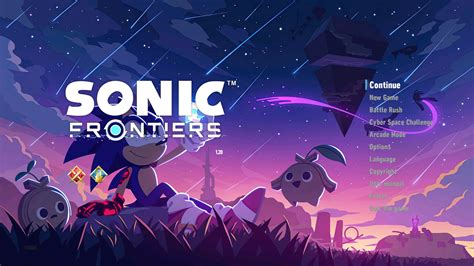 Sonic Channel Main Menu Art Sonic Frontiers Mods