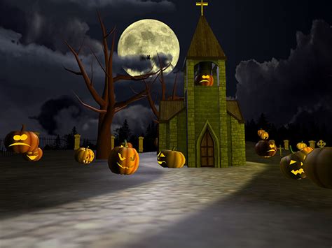 Scary Halloween 3D Screen Saver - Screenshot Gallery