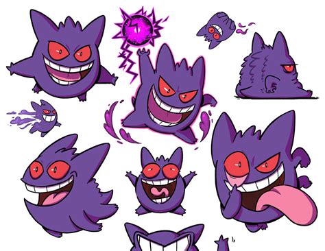 Gengar By Nicparris On Deviantart