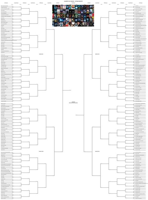 Favorite Sci Fi Movies Round One Voting Brackets