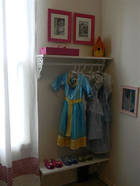 Dress Up Area For Future Hopefully Or Just A Neat Idea For A Kid Room