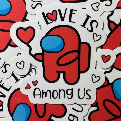 Among Us Sticker Etsy