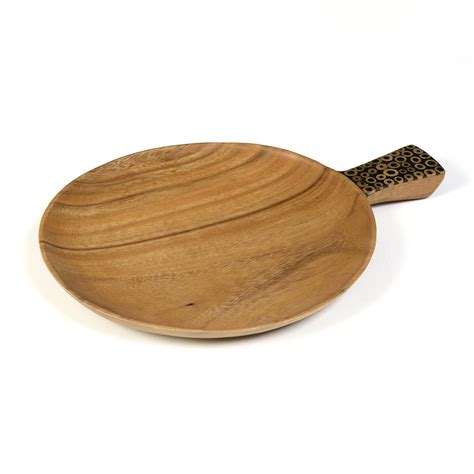 Vassoio Grande PRIMITIVE In Legno Suar E Bamboo Altromercato Shop