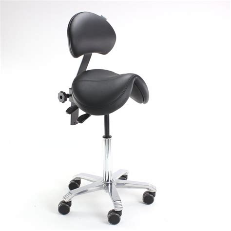 Score Jumper Saddle Stool with Backrest from Posturite