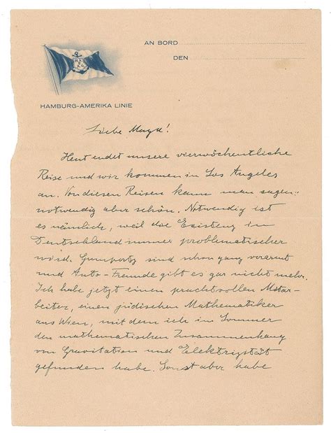 Albert Einstein Autograph Letter Signed | #3757610097