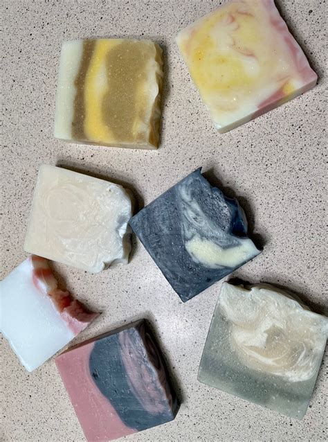 Any 7 Naked Soaps Unwrapped Bulk Soap Acne Soap Handmade Etsy