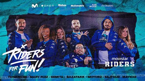 Movistar Riders Presenta Su Gran Proyecto De Streamers Riders For Fun