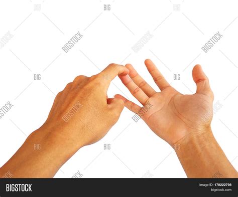 Hand Show Gesture On Image & Photo (Free Trial) | Bigstock