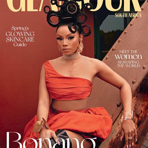 A Snapshot Of Our Womens Month Issue Cover Story With Bonang Matheba