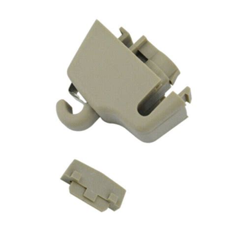 Durable Beige Sun Visor Clip Hook Holder For Ebay