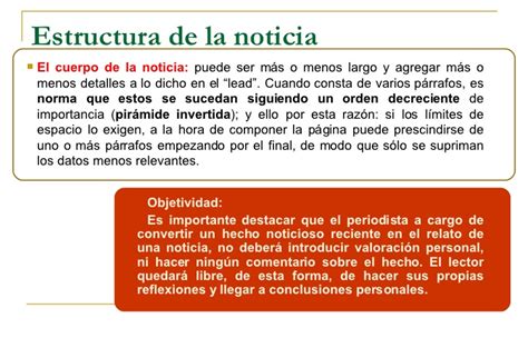 Diario Clase 6a Partes De La Noticia