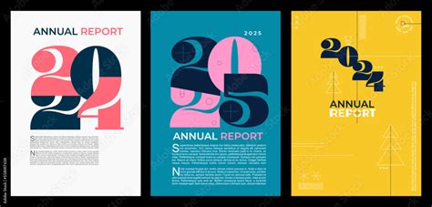 Budget Planner Annual Report Template Layout Design Typography