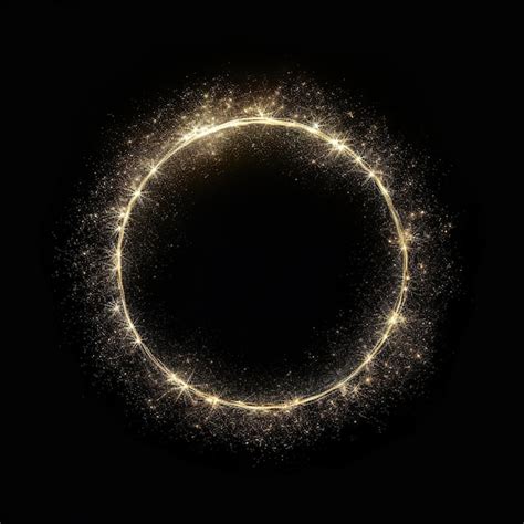 Premium Photo Circular Abstract Light Flare