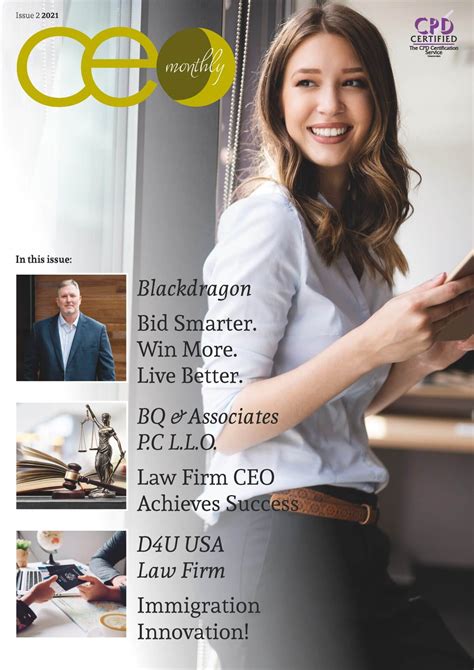 Issue 2 2021 Ceo Monthly