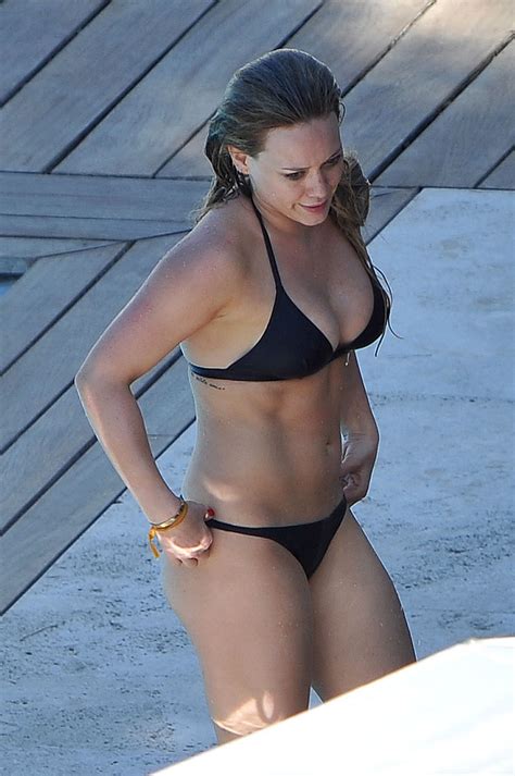 Hilary Duff Bikini Candids In Italy Gotceleb