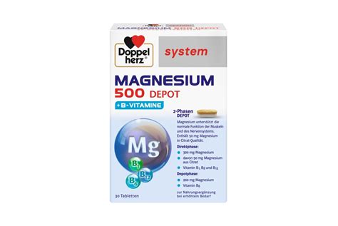 Doppelherz System Magnesium Depot Tbl N Apteekonline Ee