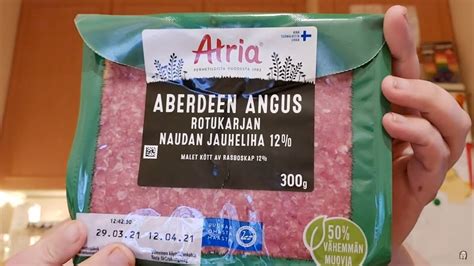 Hampaaton läski syö Osa 1370 Atria Aberdeen Angus Rotukarjan naudan