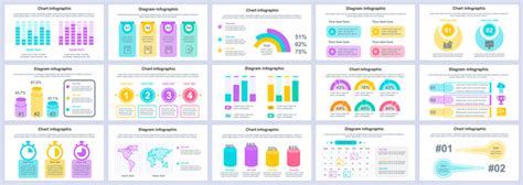 Bundle Business And Finance Infographics Vector Image