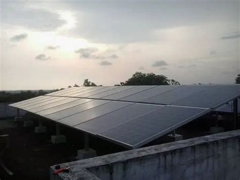 Mounting Structure Grid Tie Residential Roof Top Solar System Capacity 10kw At Rs 60000unit