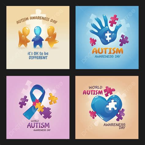 Autism Puzzle Piece Template