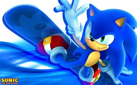 Personajes Juego Juegos Erizo Snowboard Sonic Equipo Video