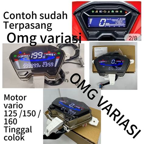 Jual Speedometer Digital Led Honda Spidometer Spido Odometer