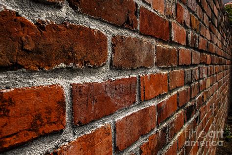 Brick Wall with Perspective Photograph by Blake Webster - Pixels