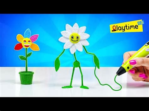 Сделала Цветок ДЕЙЗИ Poppy Playtime Глава 3 😱 Моя Коллекция Фигурок ...