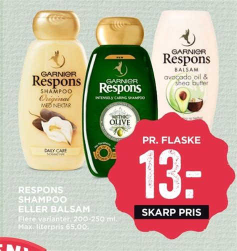 Respons Shampoo Tilbud Hos MENY