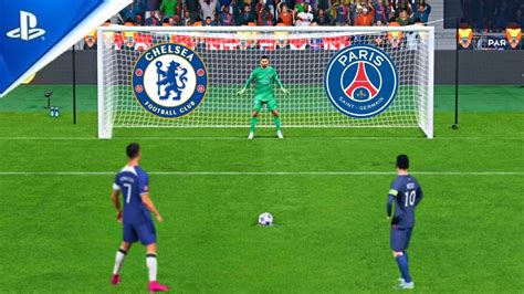 EA Sports FC 24 PSG VS Chelsea Penalty Shootout Ronaldo VS Messi