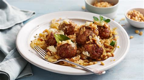 Meatballs With Fennel And Ricotta Recipe Bbc Food