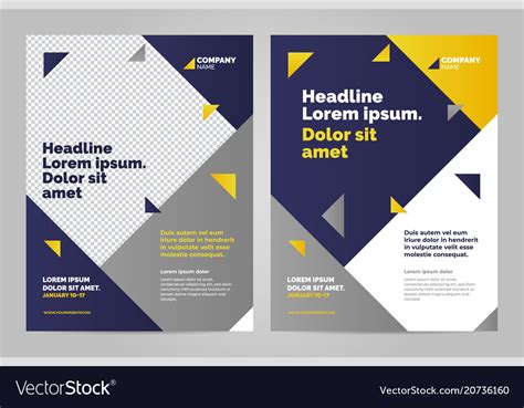 layout template design royalty  vector image