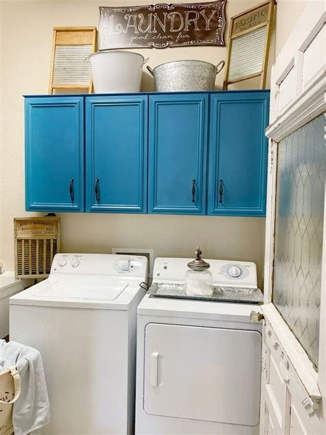 Painting my laundry room cabinets grey... | Hometalk