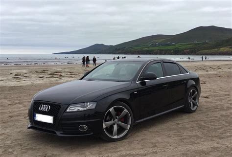 2009 Audi A4 Black Rims