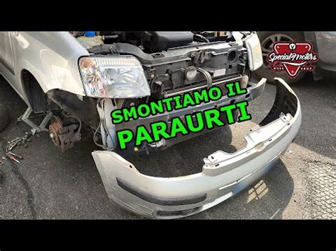 Come Si Smonta Il Paraurti Anteriore Della Fiat Panda Fiat Panda