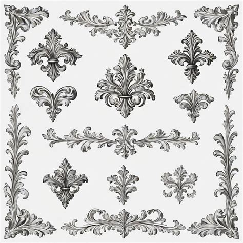 set  design elements including  design    word